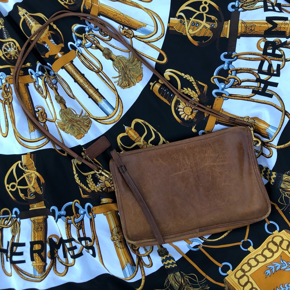 Vintage Coach Leather Basic Bag